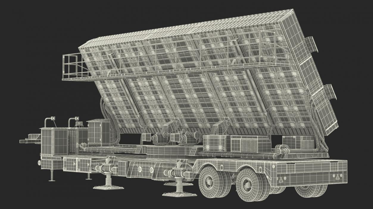 Green Pine Radar Station 3D model