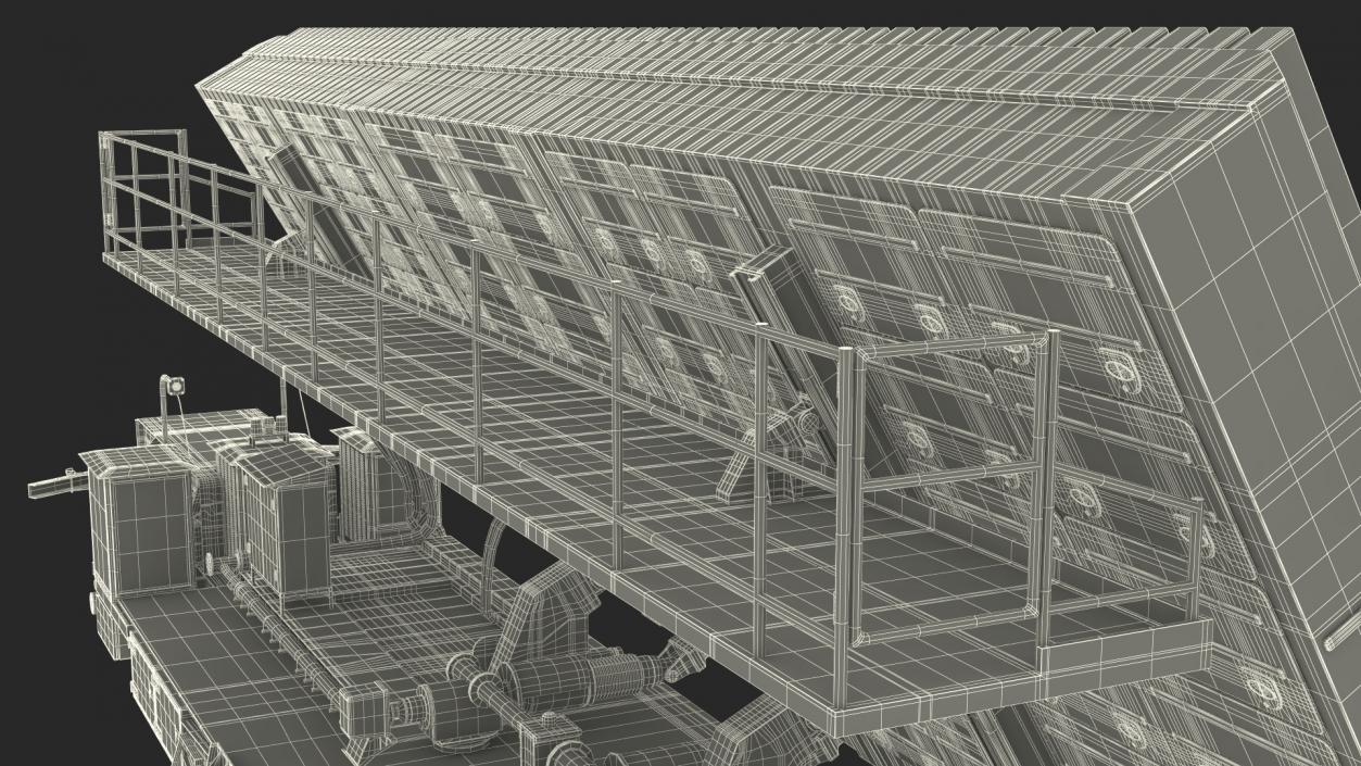 Green Pine Radar Station 3D model