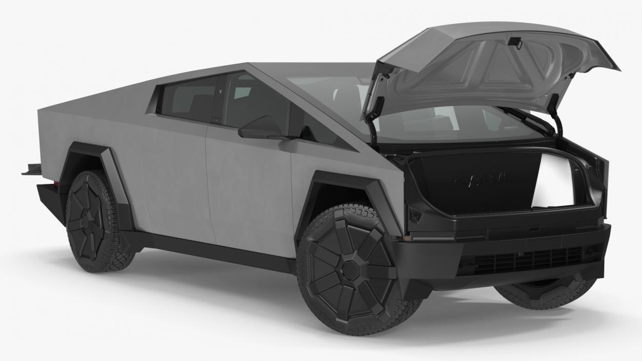 3D 2024 Tesla Cybertruck Rigged model