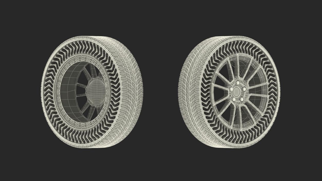 3D Airless Michelin Tire