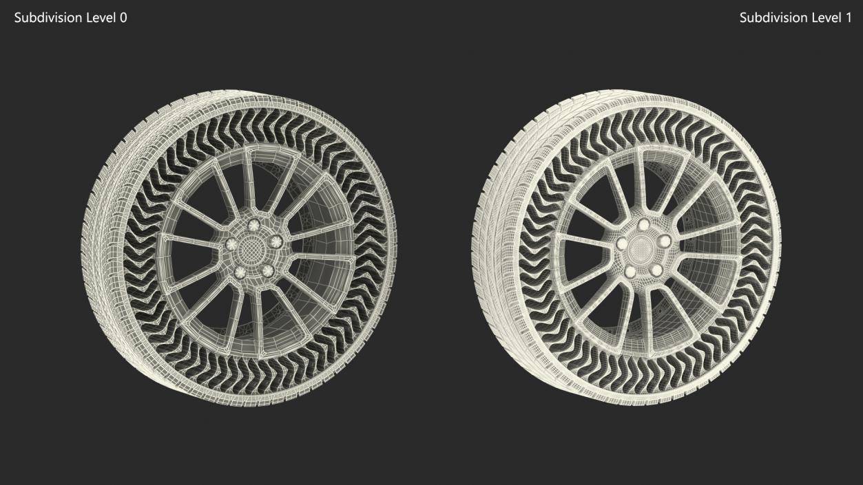 3D Airless Michelin Tire