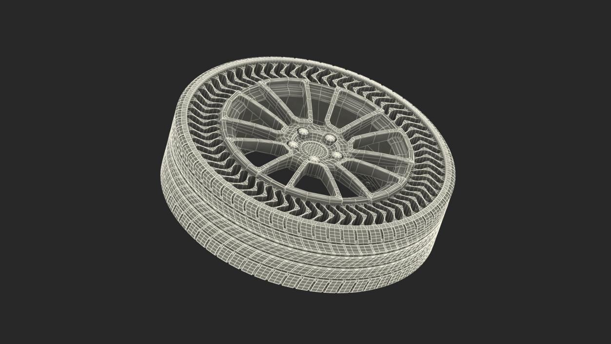 3D Airless Michelin Tire