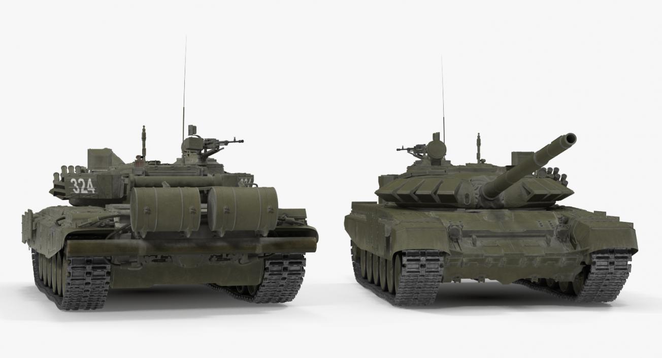 3D model T-72B3 Soviet Main Battle Tank