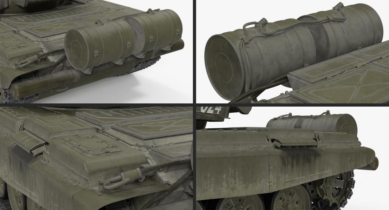 3D model T-72B3 Soviet Main Battle Tank