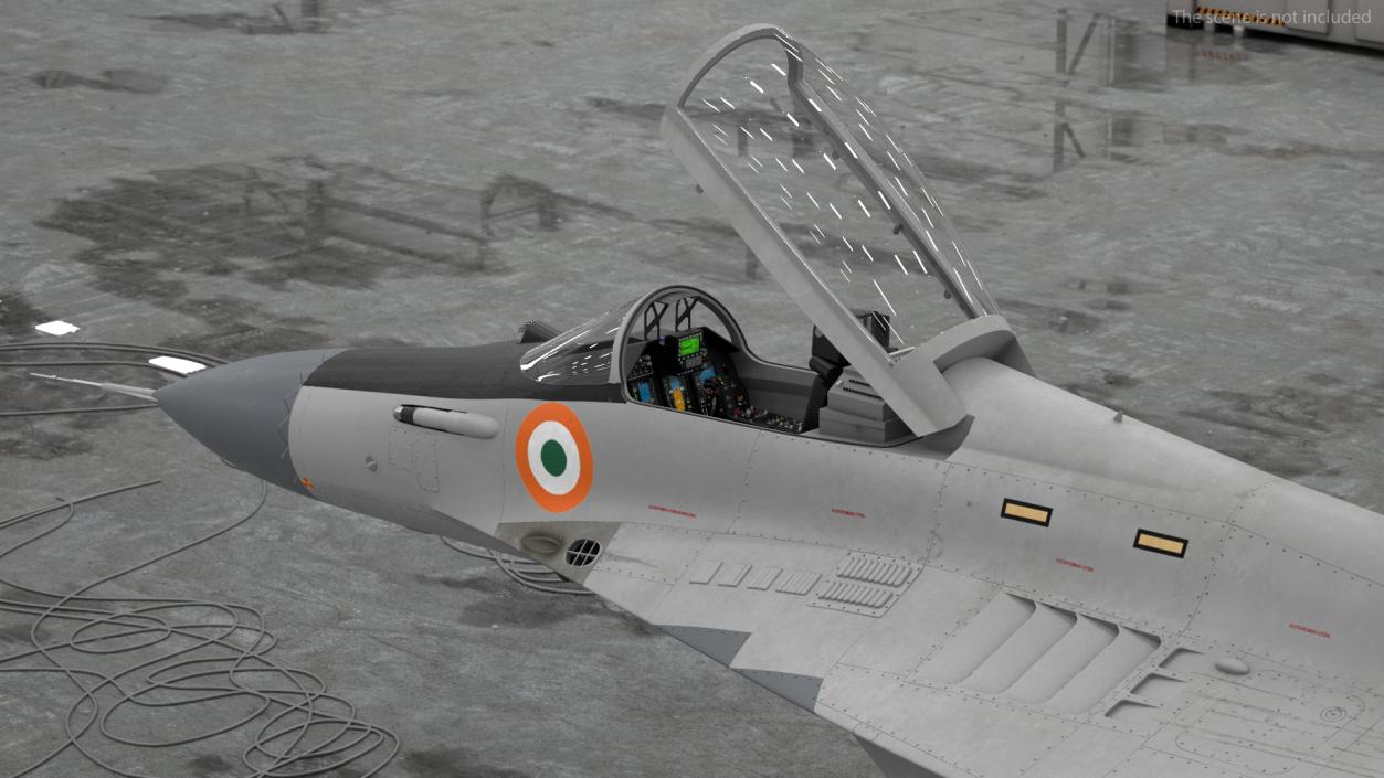 3D MiG 29K Fulcrum D Indian Navy with Armament model