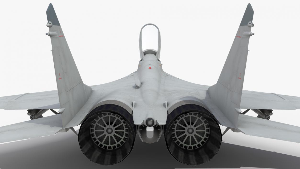 3D MiG 29K Fulcrum D Indian Navy with Armament model