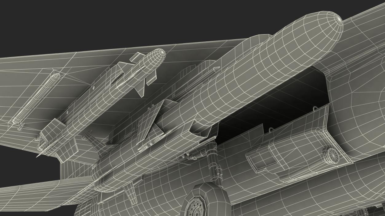 3D MiG 29K Fulcrum D Indian Navy with Armament model