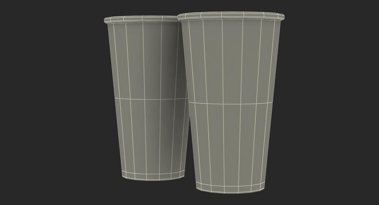 3D model Paper Soda Cups