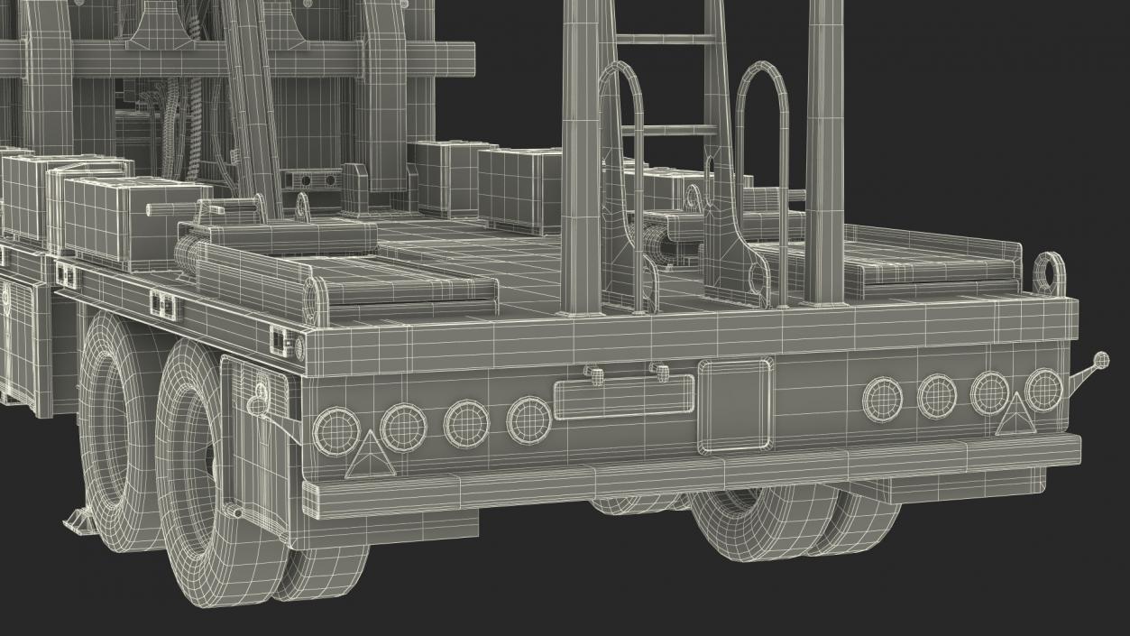 3D David Sling Israel Defense-System model