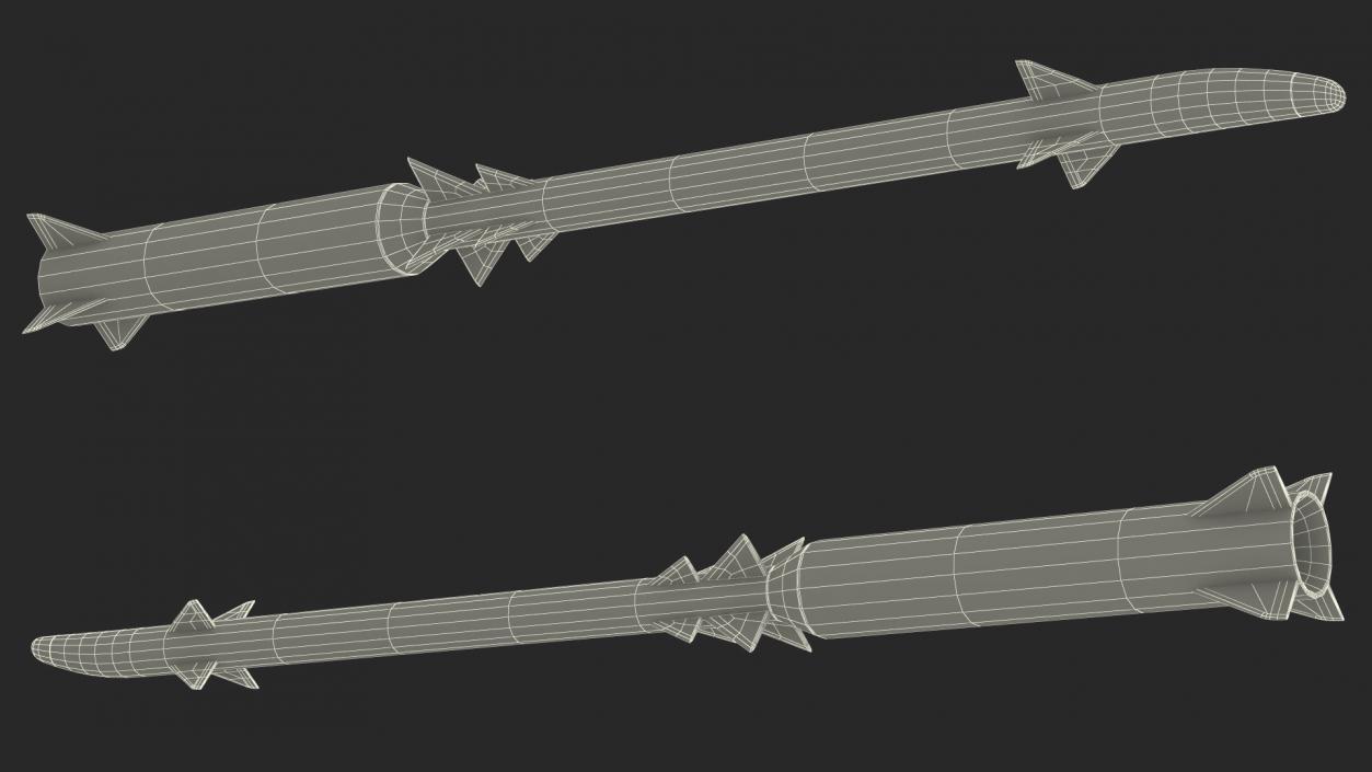 3D David Sling Israel Defense-System model