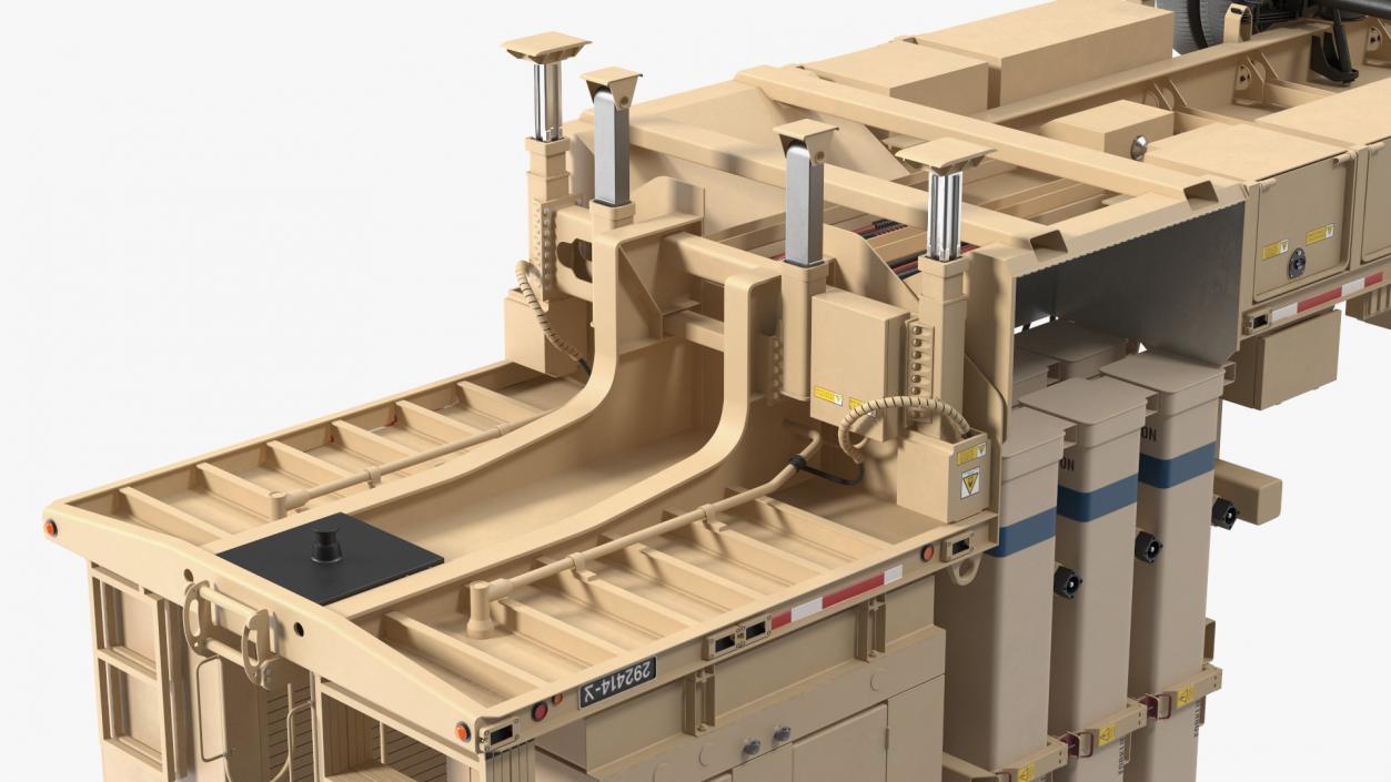 3D David Sling Israel Defense-System model