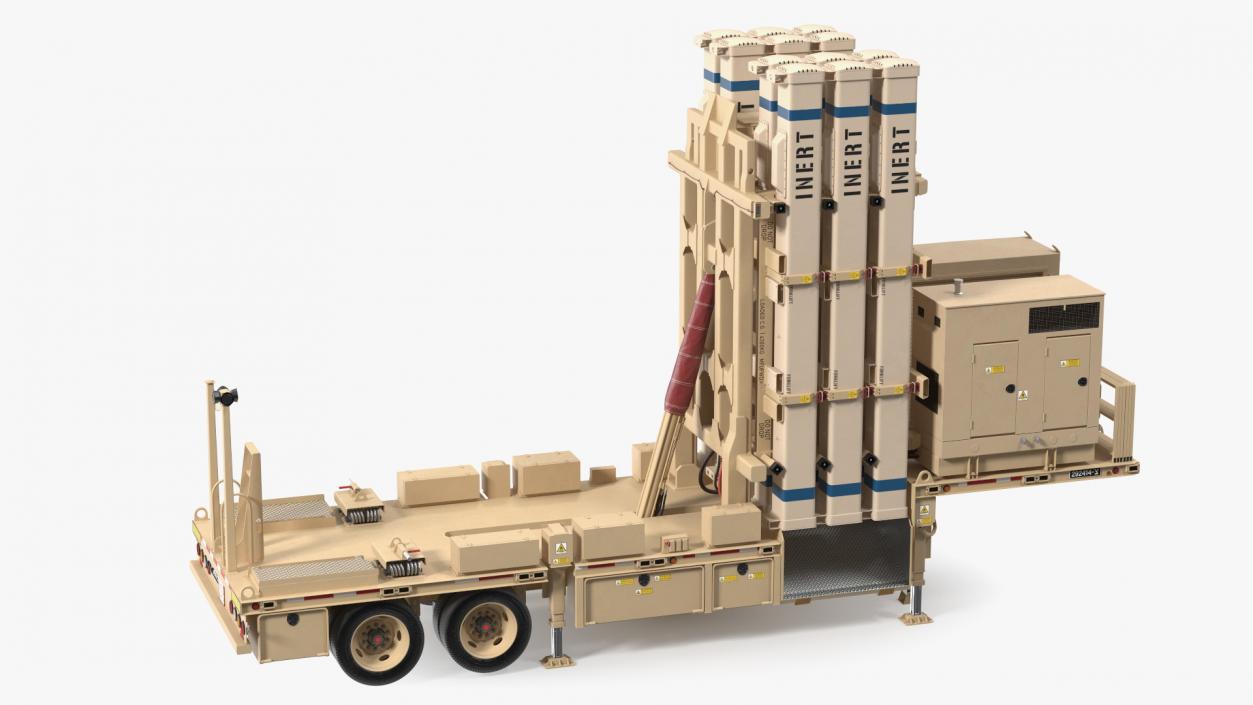 3D David Sling Israel Defense-System model