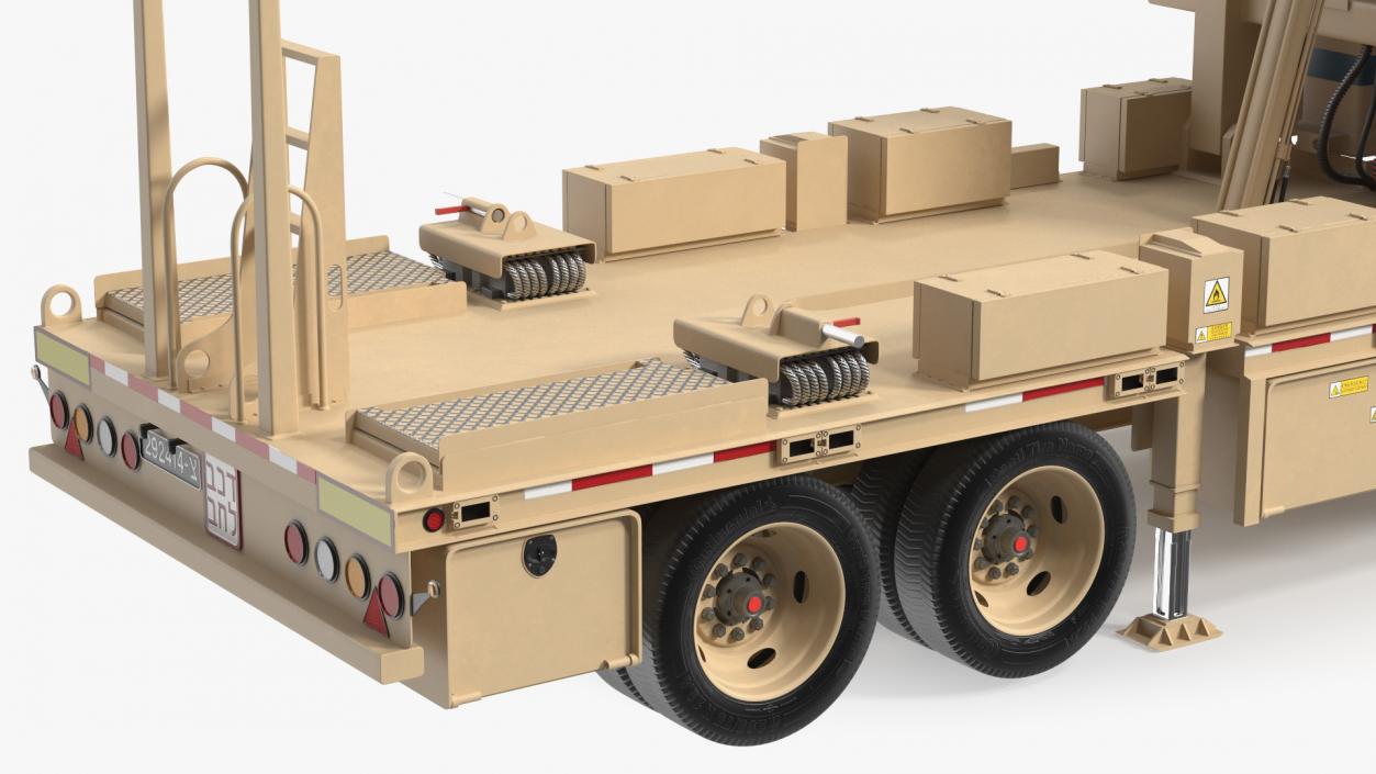 3D David Sling Israel Defense-System model