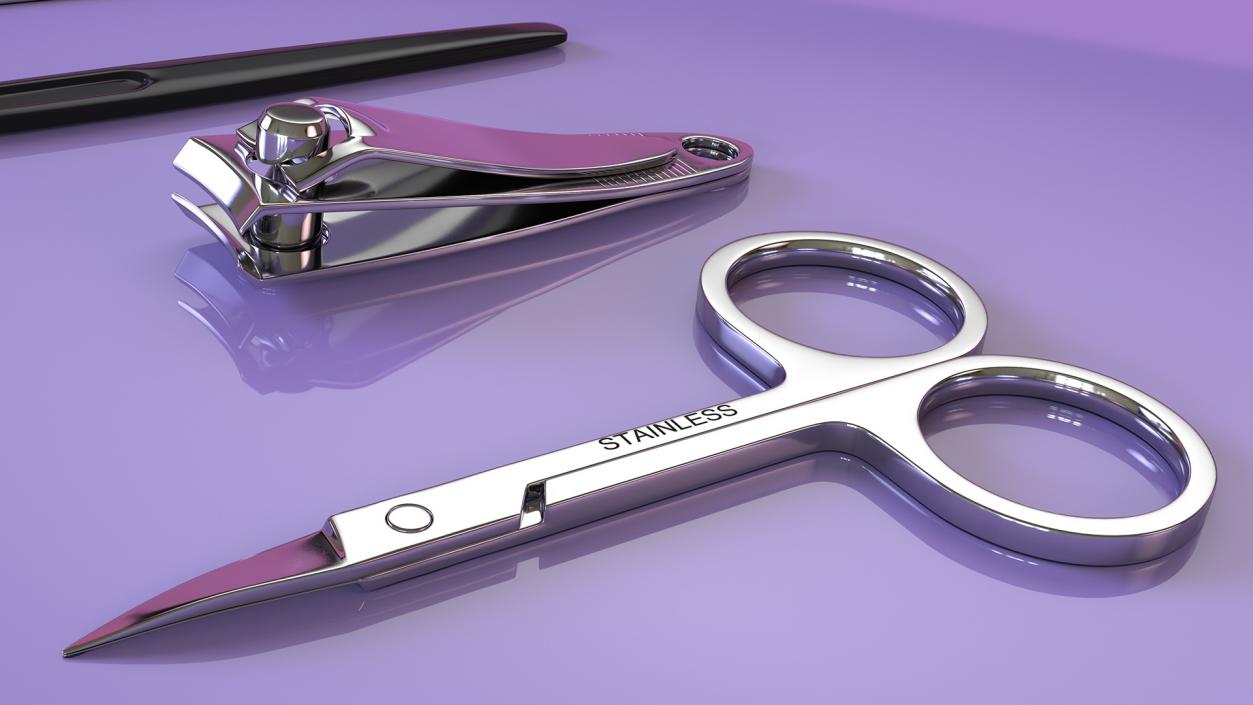 Manicure Tools Collection 3 3D