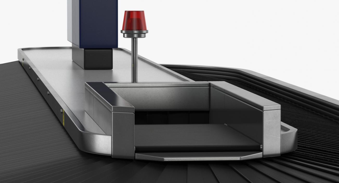 3D Airport Conveyor Belt