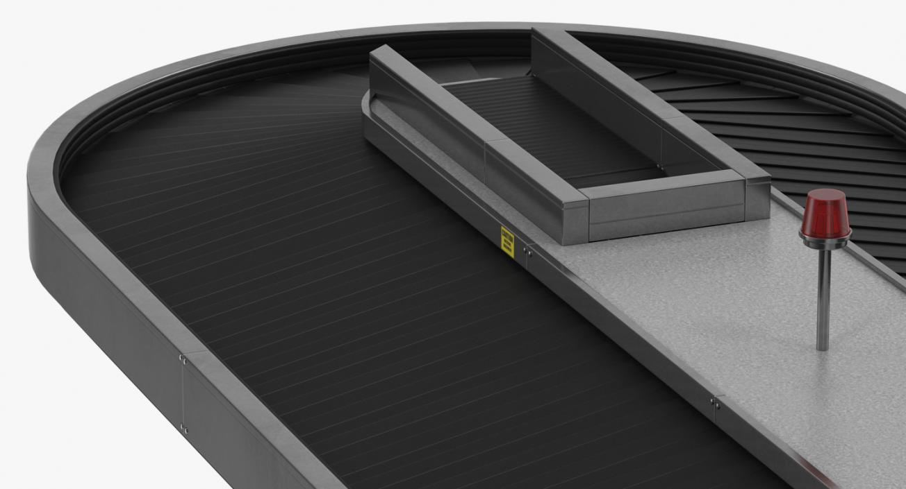 3D Airport Conveyor Belt