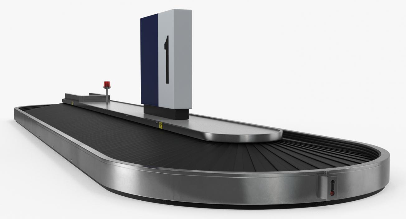 3D Airport Conveyor Belt