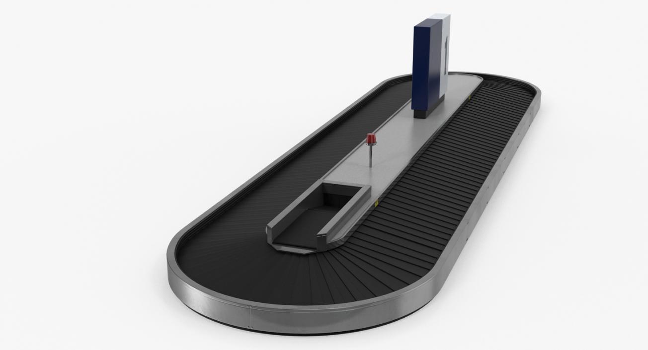 3D Airport Conveyor Belt