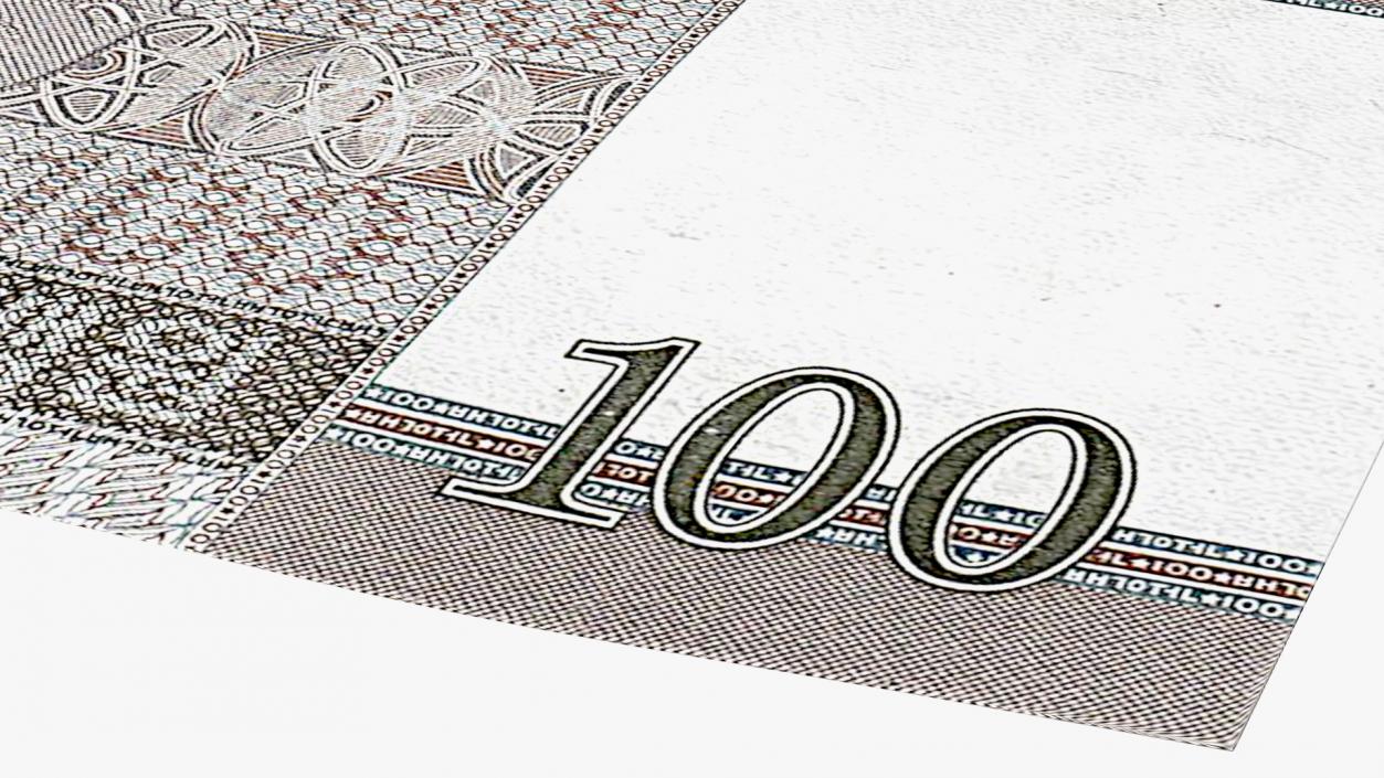 3D Paper Banknotes Collection 2 model