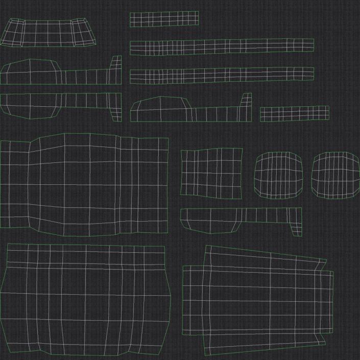 3D model SA 21 Growler Mobile Missile System Vehicle Rigged