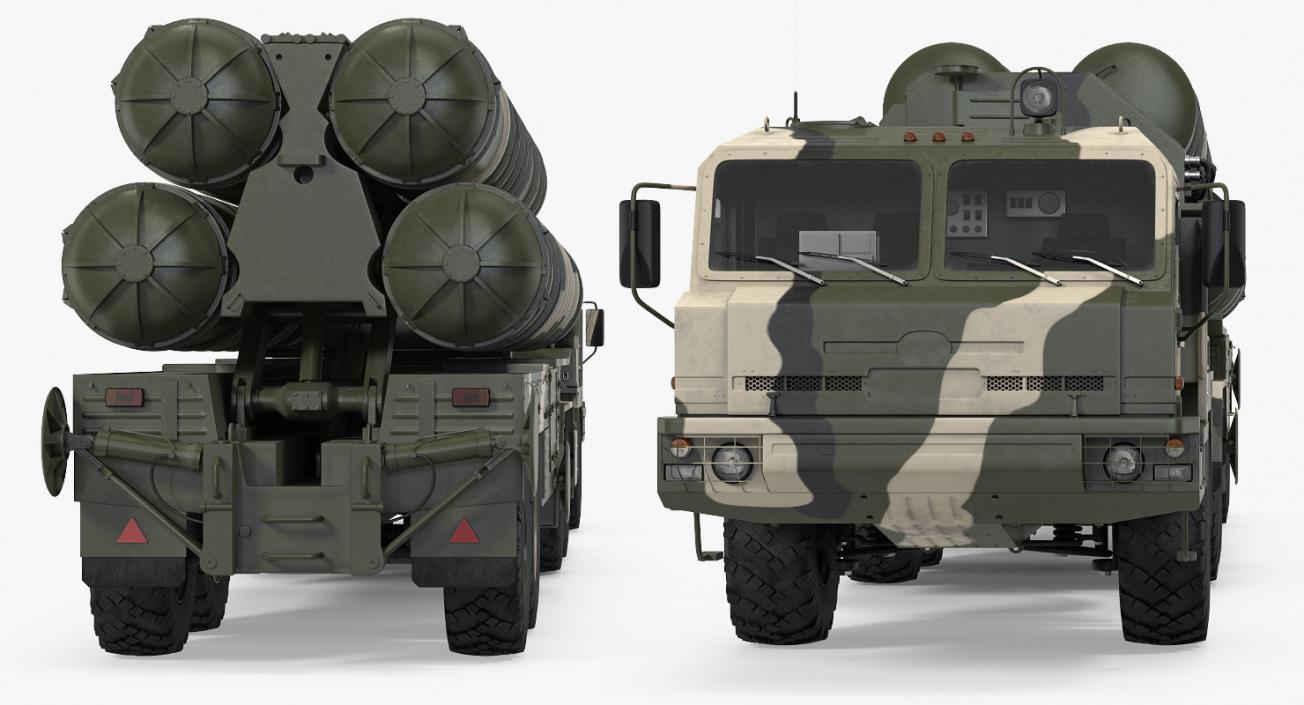 3D model SA 21 Growler Mobile Missile System Vehicle Rigged