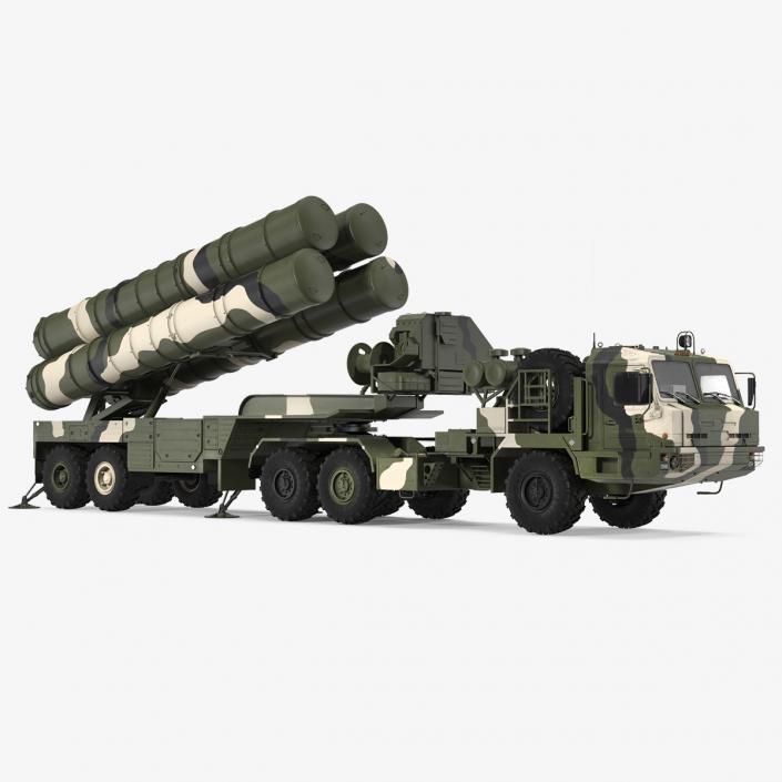 3D model SA 21 Growler Mobile Missile System Vehicle Rigged