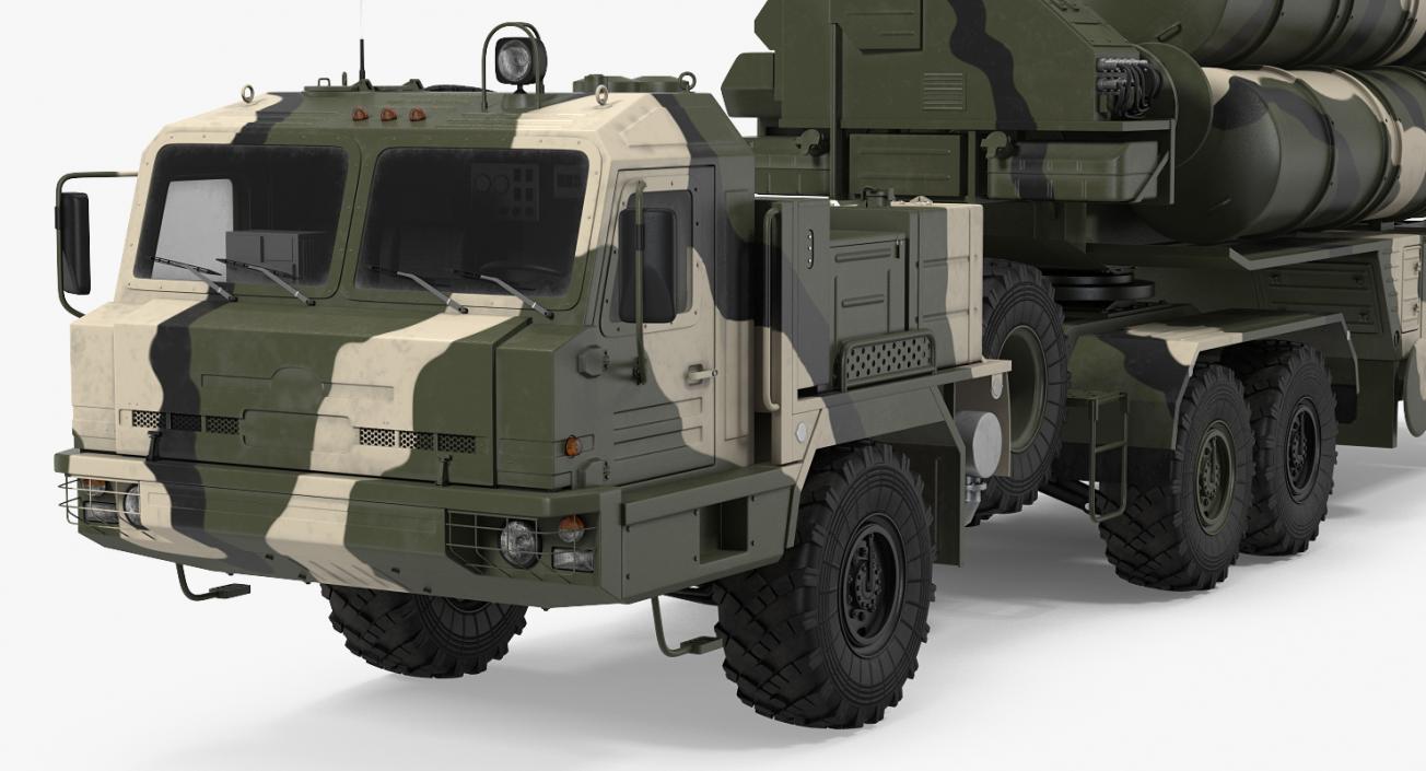 3D model SA 21 Growler Mobile Missile System Vehicle Rigged