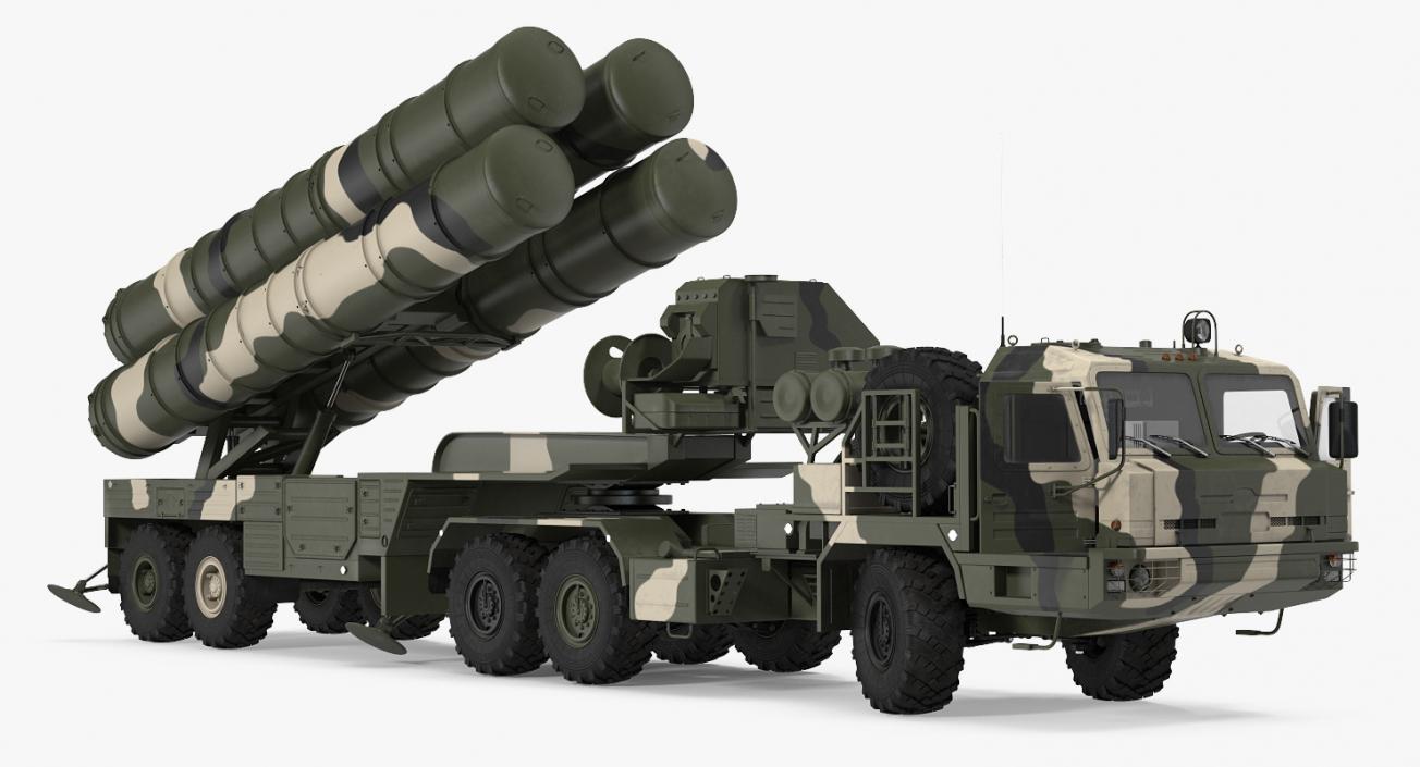 3D model SA 21 Growler Mobile Missile System Vehicle Rigged