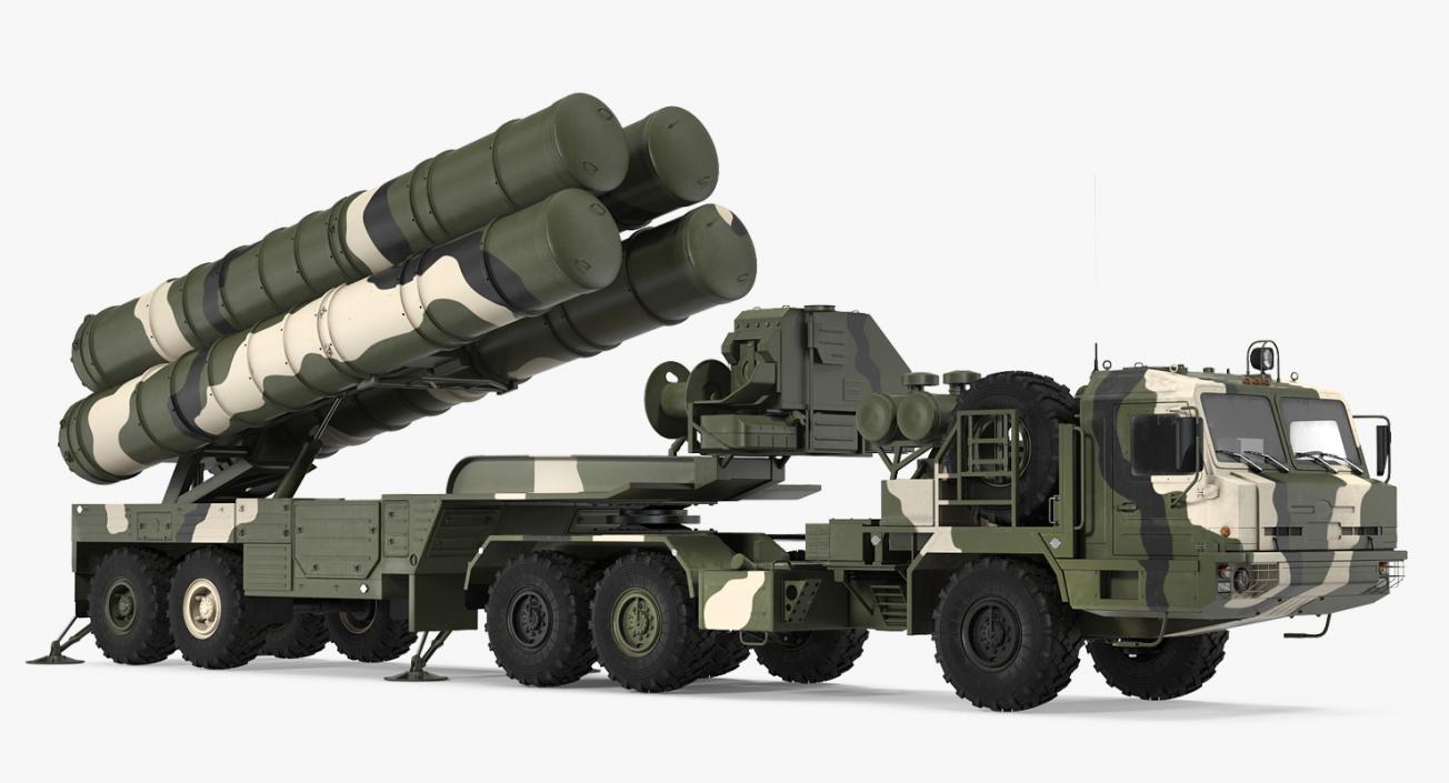 3D model SA 21 Growler Mobile Missile System Vehicle Rigged