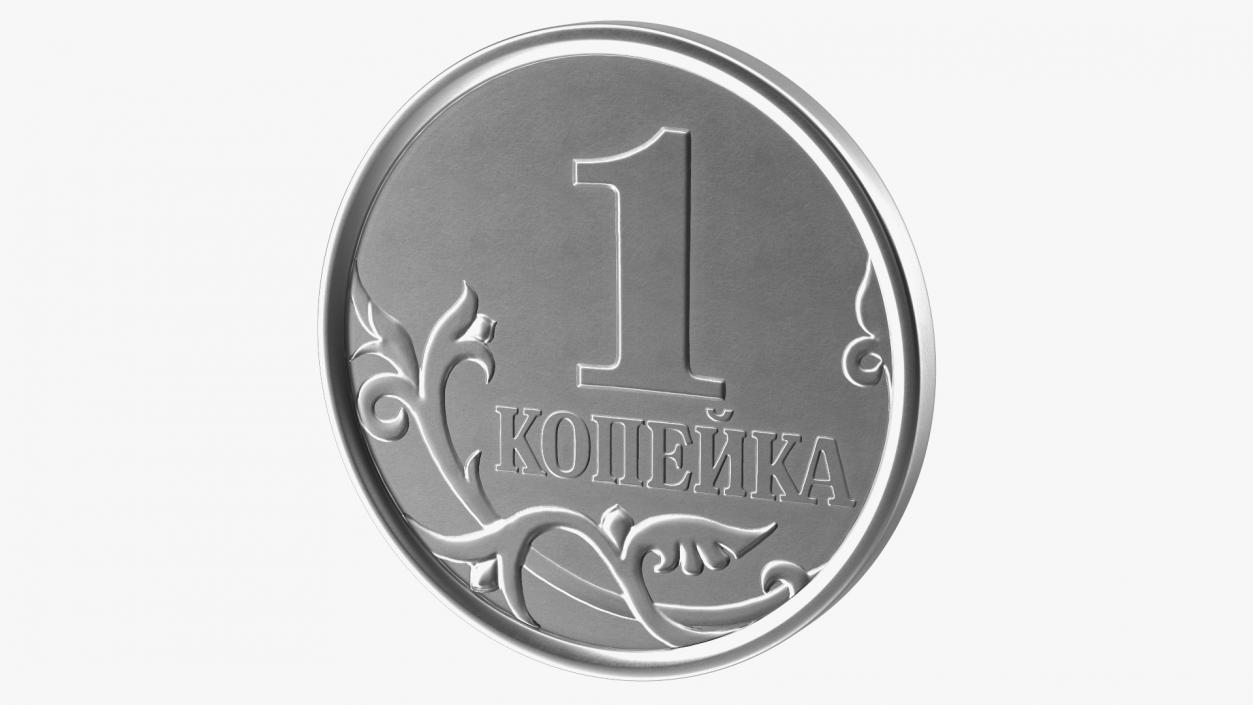 Russian Ruble Coins Collection 3 3D