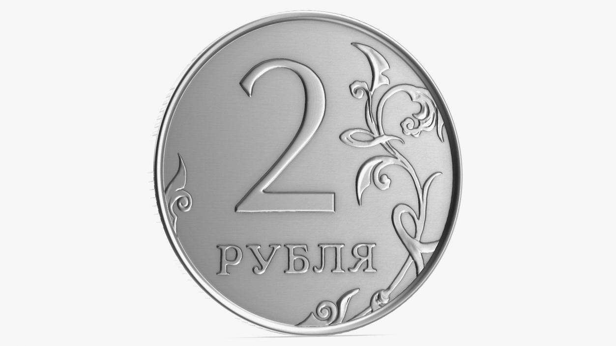 Russian Ruble Coins Collection 3 3D