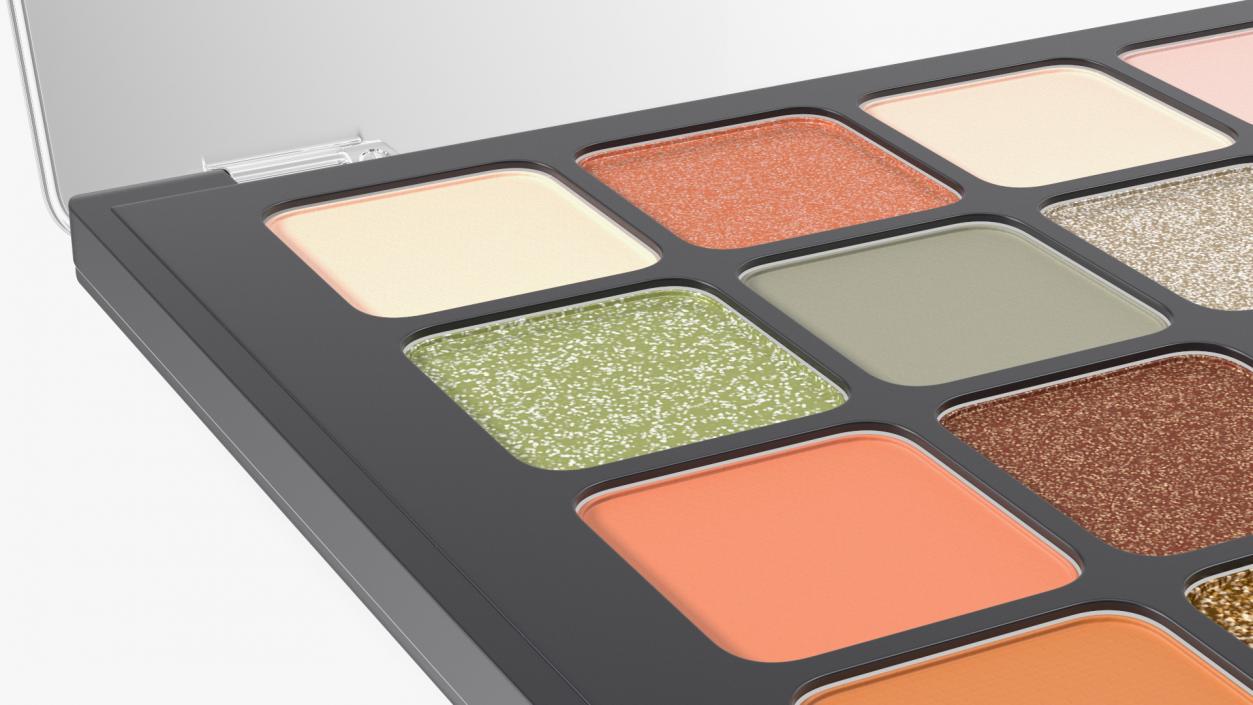 Glitter Eyeshadow Makeup Palette 3D