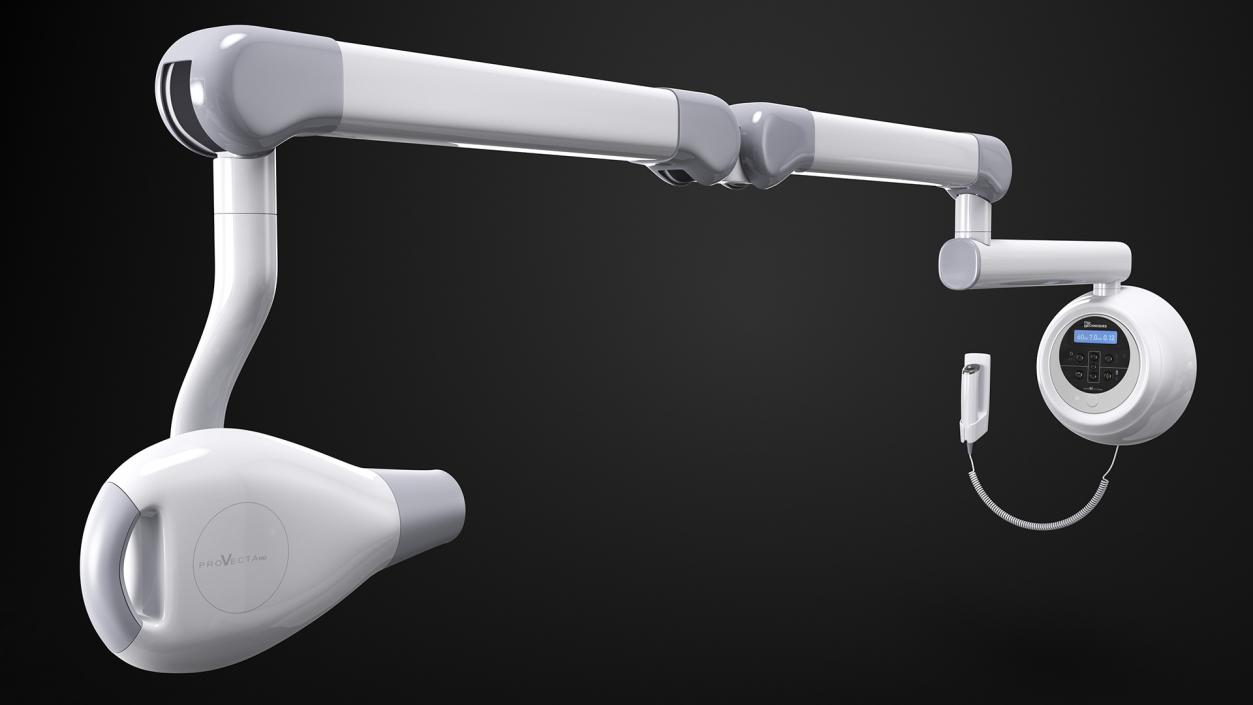 3D ProVecta HD Intraoral XRay Unit Rigged model