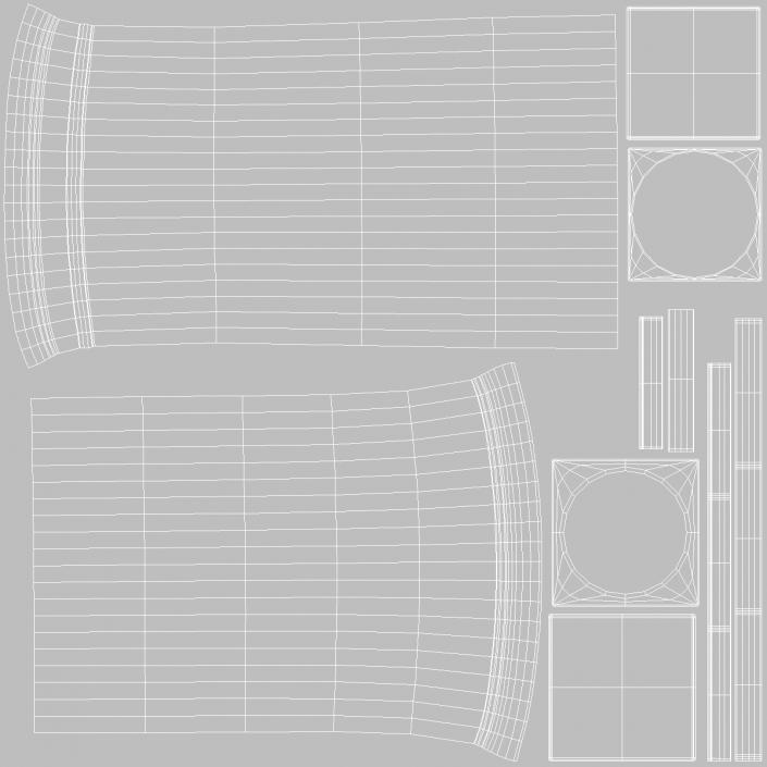 Smooth Fiberglass Column 3D model