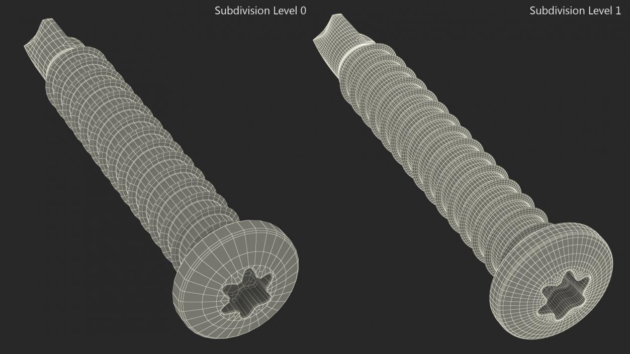 3D Self Drilling Screw 2