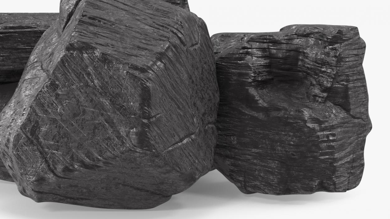 3D model Bituminous Coal Pile