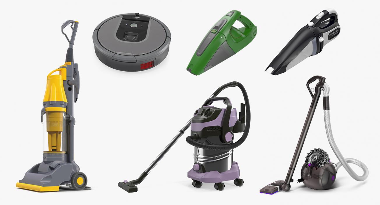 3D Vacuum Cleaners Collection 5 model