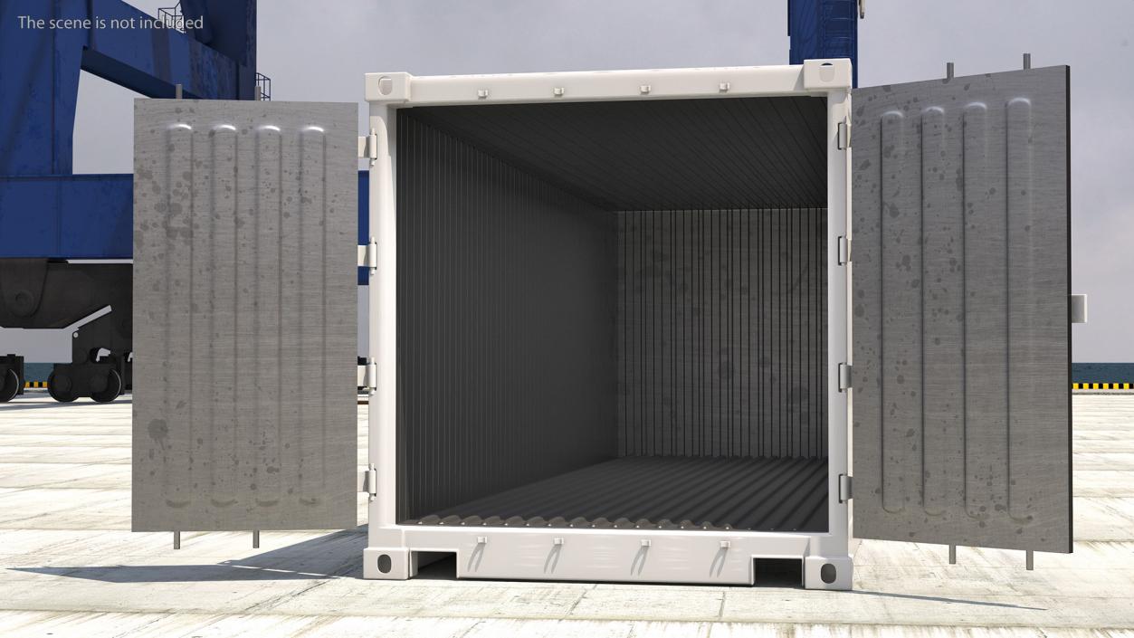 3D Refrigerated Sea Container