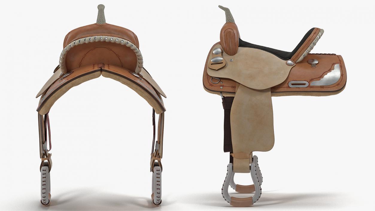 3D model Saddles Collection 2