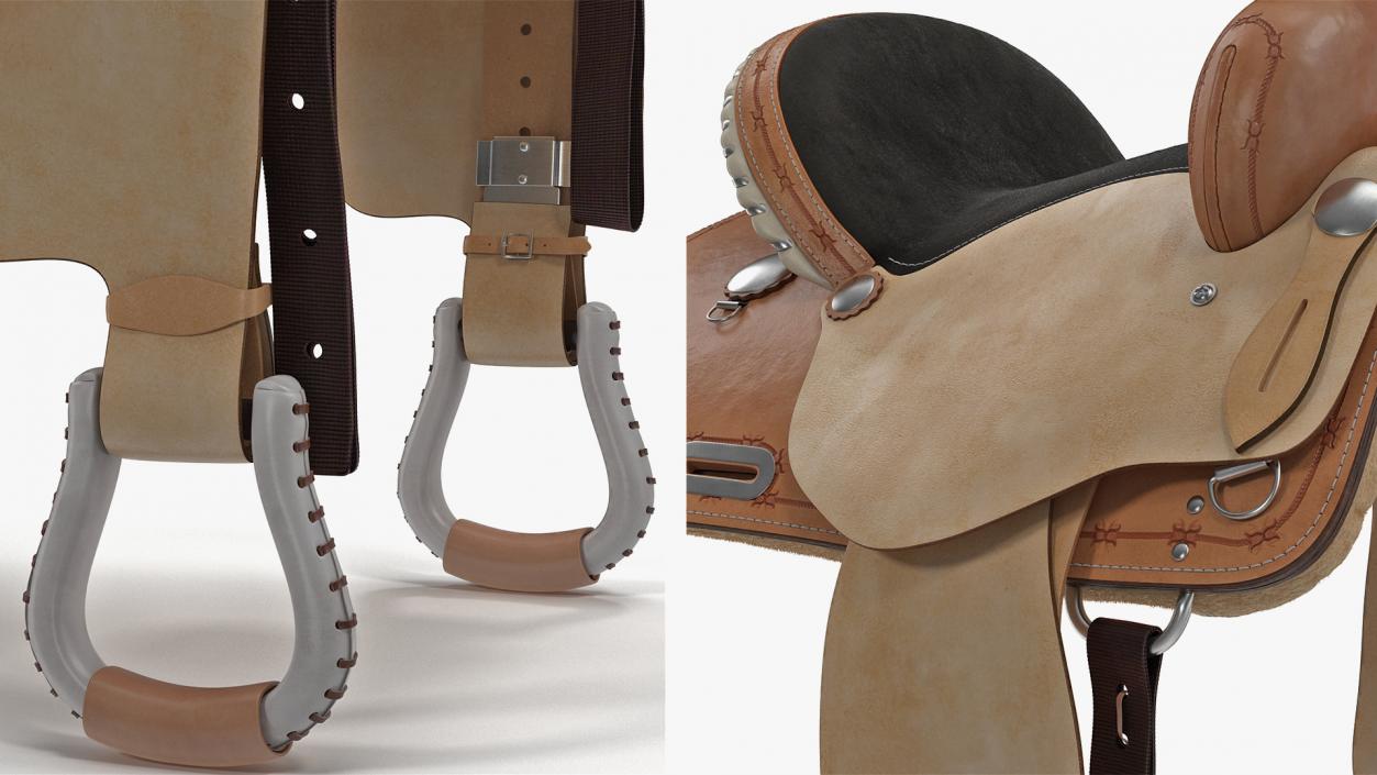 3D model Saddles Collection 2