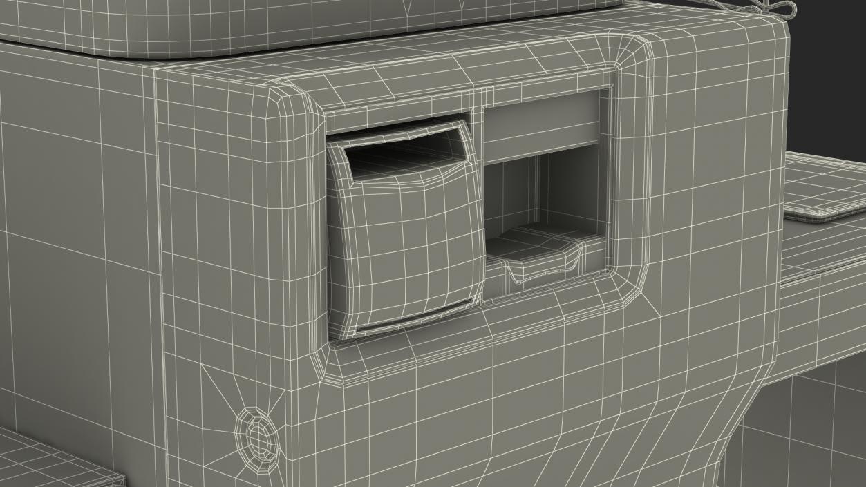 3D Toshiba Self Checkout System Cash Recycling model