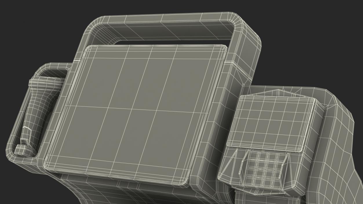 3D Toshiba Self Checkout System Cash Recycling model