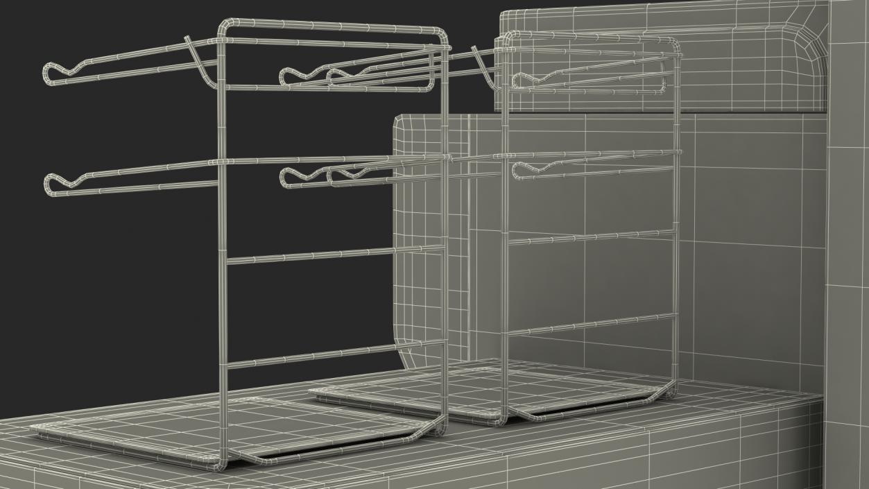 3D Toshiba Self Checkout System Cash Recycling model