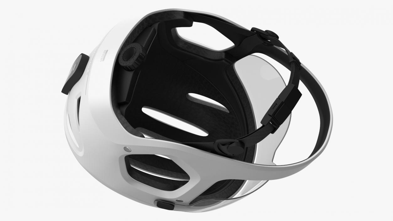 Cycling Helmet for E-bike Virgo White 3D