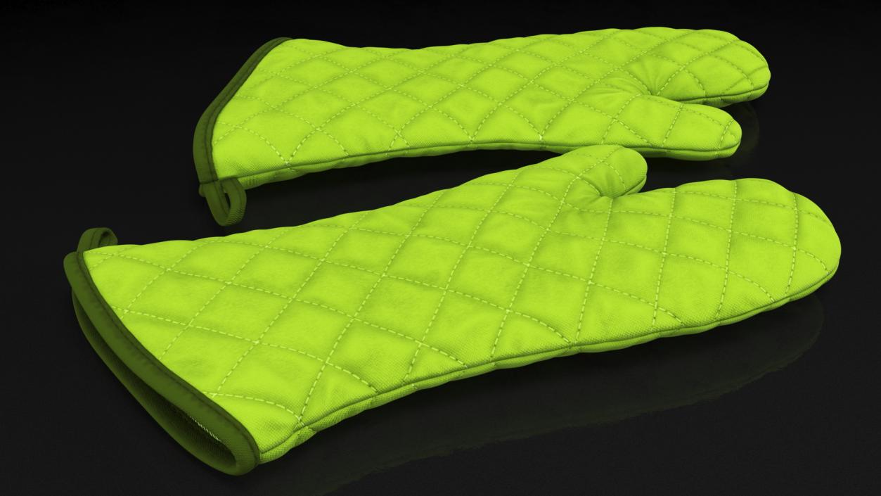 3D model Kitchen Linen Gloves