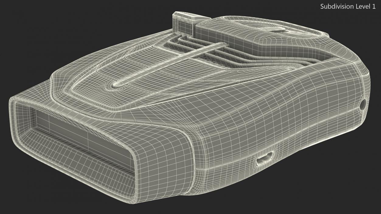 3D model Cobra RAD 480i Laser Radar Detector