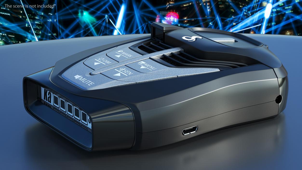 3D model Cobra RAD 480i Laser Radar Detector