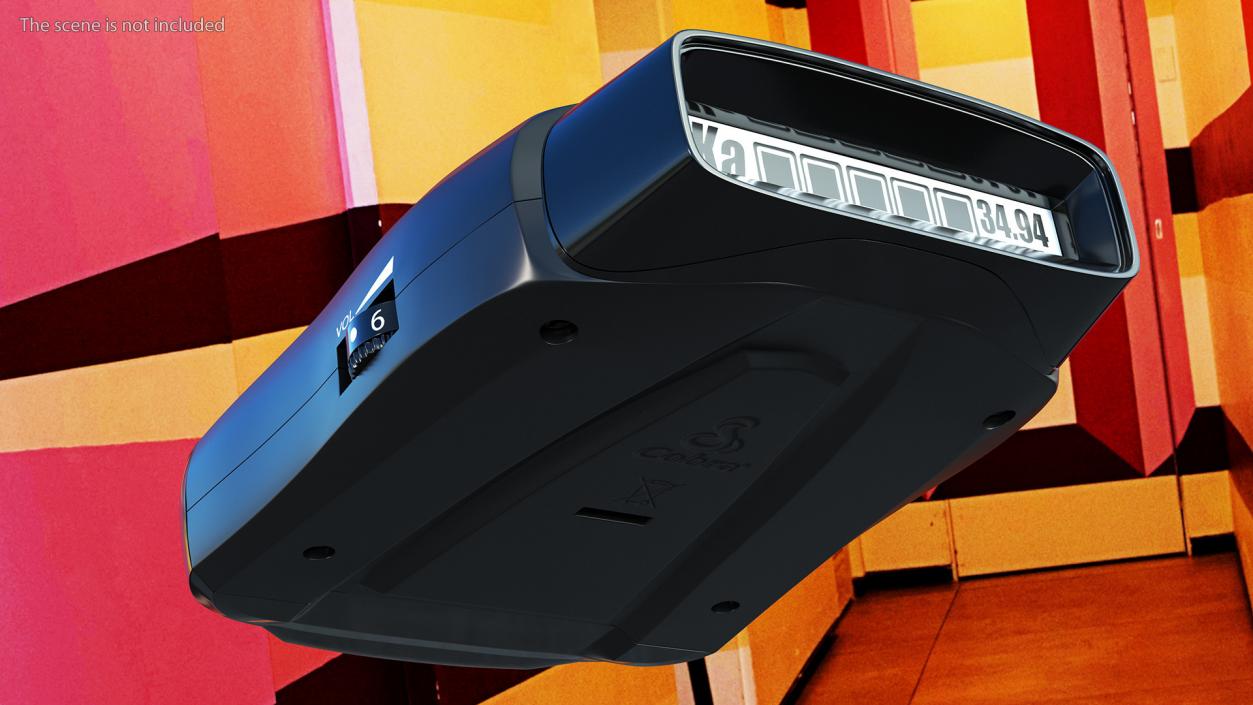 3D model Cobra RAD 480i Laser Radar Detector