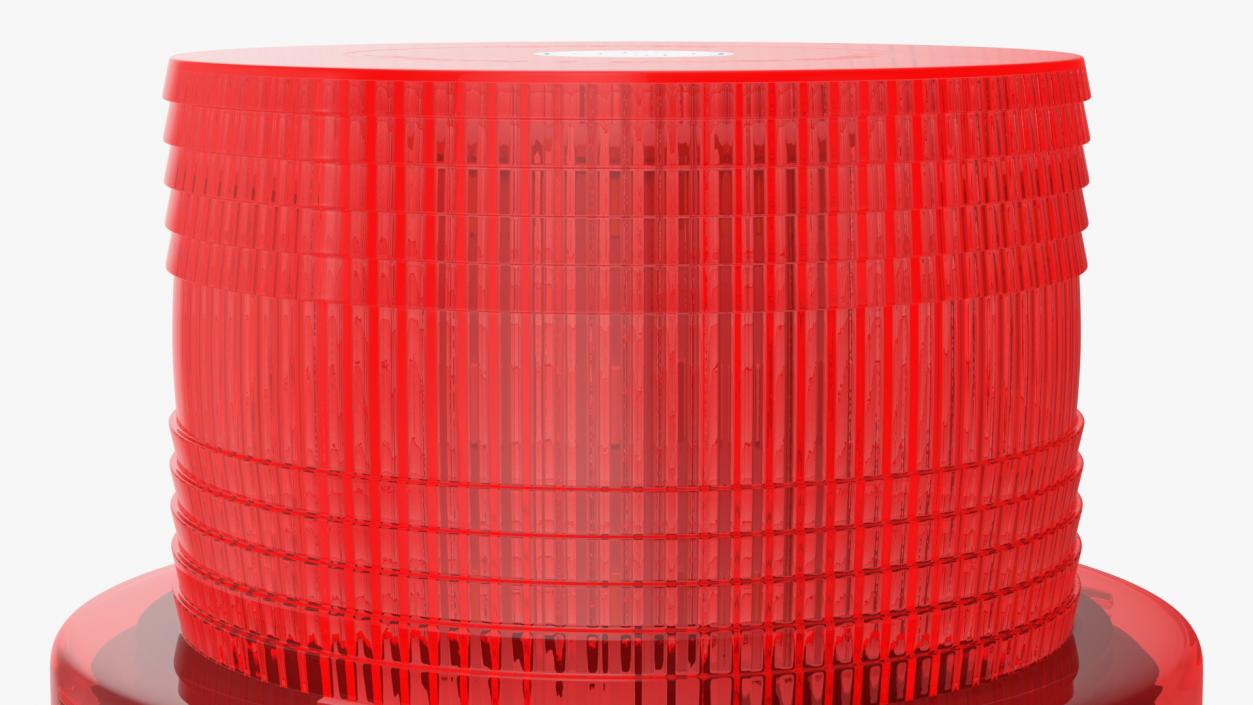 LED Beacon Red 3D model