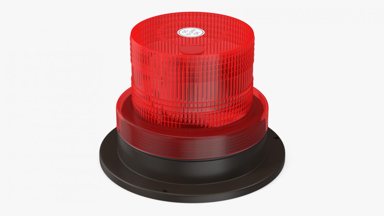 LED Beacon Red 3D model